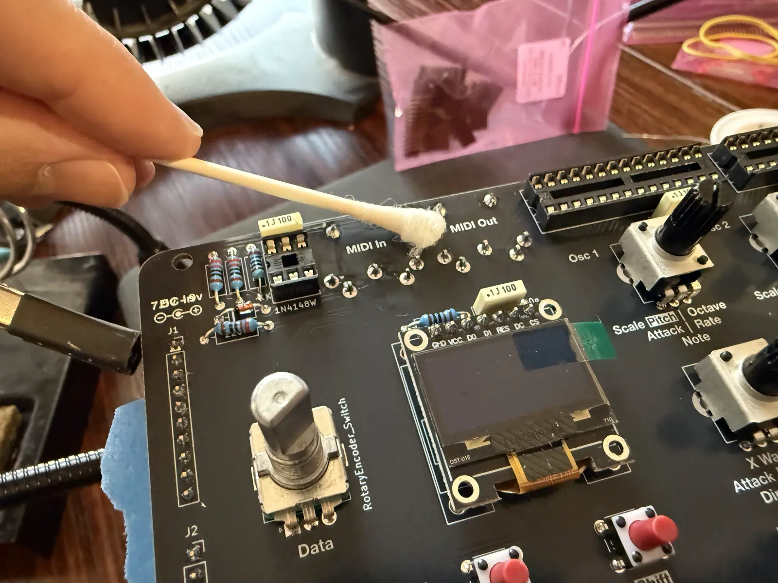 Control Board - Removing Flux