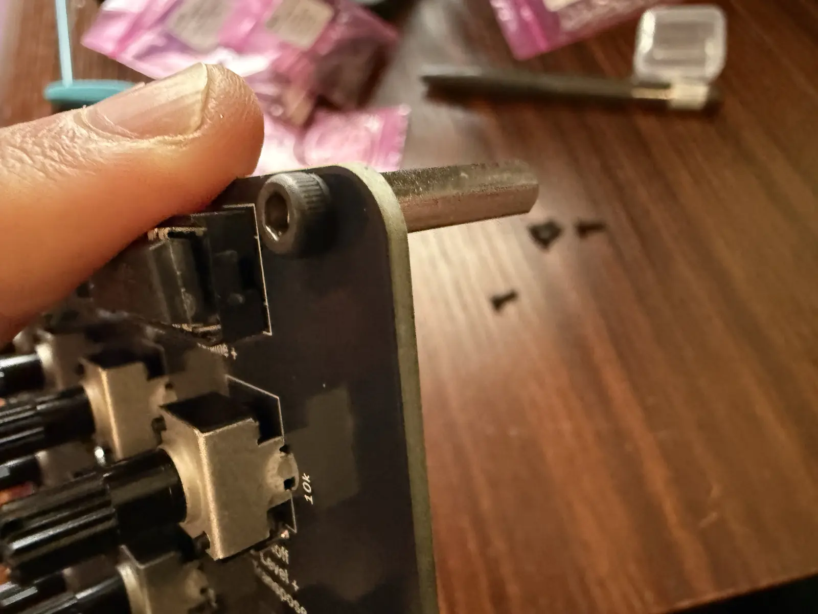 Assembly - Hex Screw and Spacers